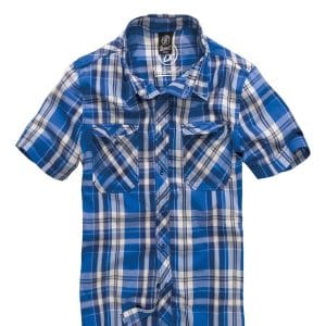 Brandit Roadstar Kortærmet Skjorte (Blå, XL)