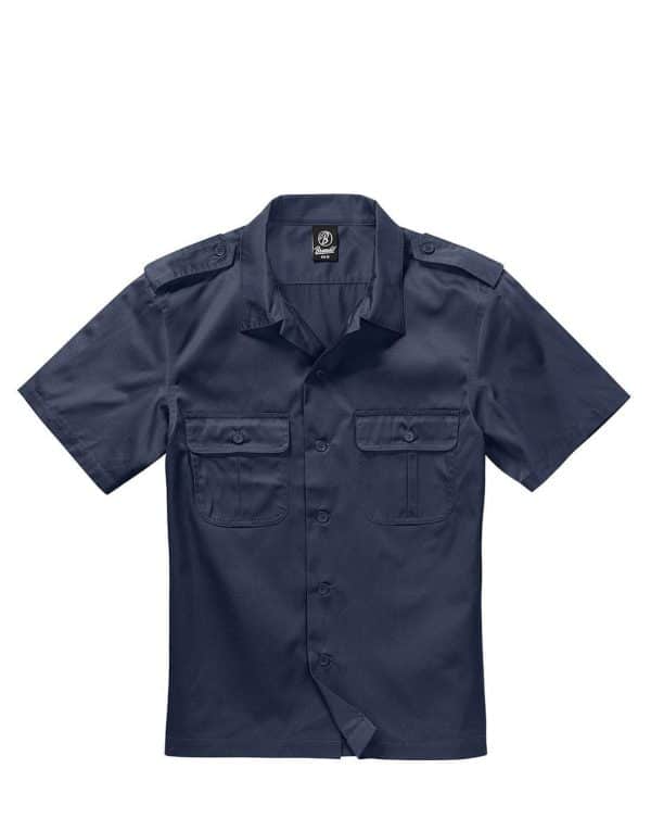 Brandit U.S. Army Skjorte (Navy, XL)