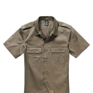 Brandit U.S. Army Skjorte (Oliven, 2XL)