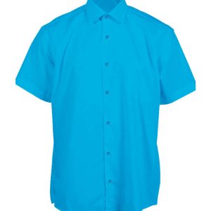 Jaxon herre skjorte kortærmet - Lyseblå - Størrelse M