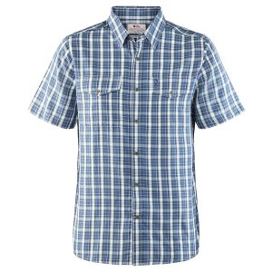 Fjällräven Mens Abisko Cool Shirt S/S (UNCLE BLUE/520 L)