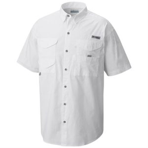 Columbia Bonehead S/S Shirt Mens, White
