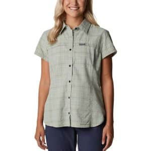 Columbia Silver Ridge Novelty S/S Shirt Womens, Safari Elevation