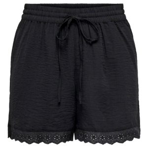 JDY - Shorts - JDY Rachel Lace Shorts - Black