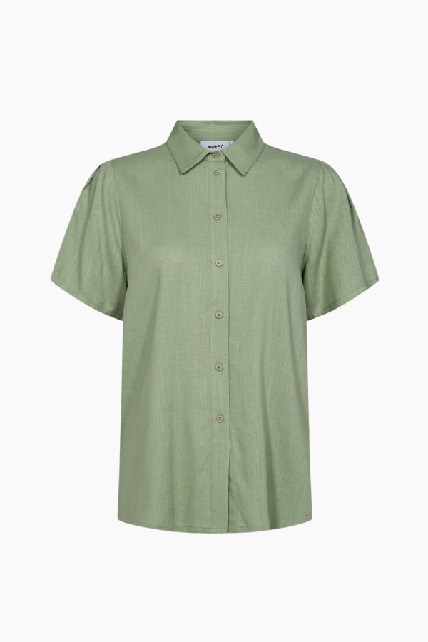 Koluna Shirt - Laurel Green - Moves - Grøn XS