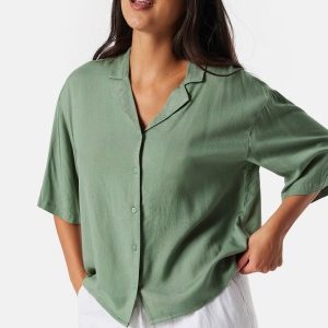 VILA Vipricil S/S shirt Green 34