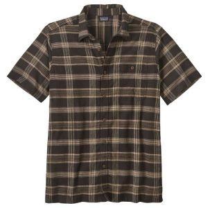 Patagonia M's A/C SS Skjorte Discovery:Ink Black