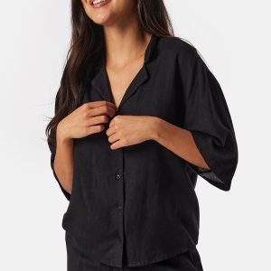 VILA Vipricil S/S shirt Black 36