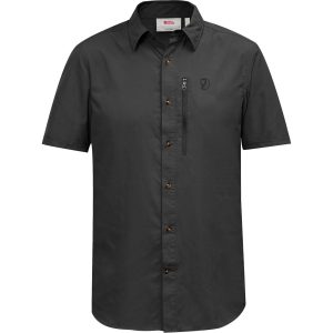Fjällräven Mens Abisko Hike Shirt S/S (Grå (DARK GREY/030) X-small)