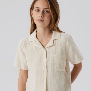 NAME IT Kortærmet Skjorte Jasmin Summer Sand
