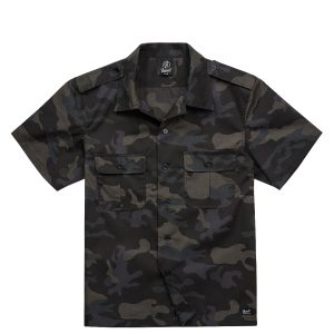 Brandit US Army Skjorte Ripstop Dark Camo