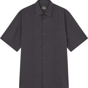 Cotton Linen Victor Stripe Shirt SS