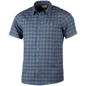 Lundhags Ekren Ms SS Shirt, skjorte, herre, blå