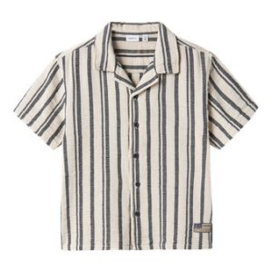 NAME IT Kortærmet Skjorte Foko Navy Blazer
