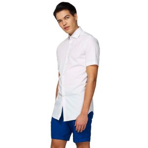 OpposuitsÂ® Kortærmet White Knight Skjorte