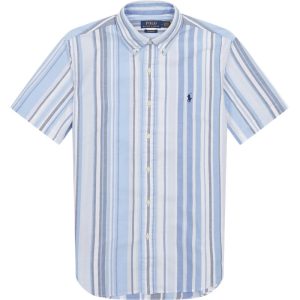 Polo Ralph Lauren Striped Oxford Skjorte Blå