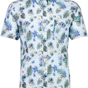 Printed Cotton/linen Shirt S/S