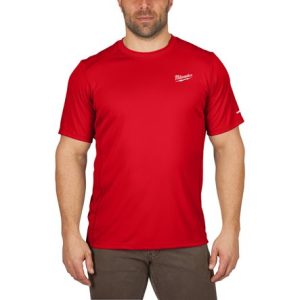Tshirt warm weather kort rød WWSSRD-S