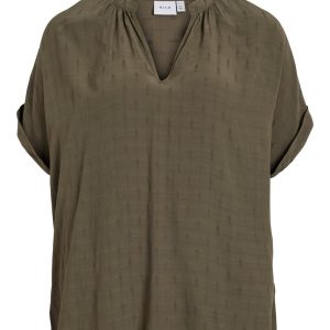 Viyarina bluse - Dusty Olive