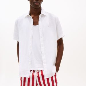 Pigment Dyed Linen RF Shirt S/S