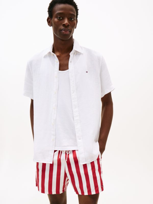 Pigment Dyed Linen RF Shirt S/S
