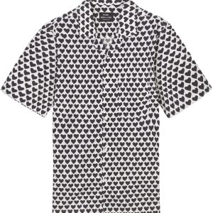 Prime Cotton Poplin Kenji Harts AOP Shirt SS