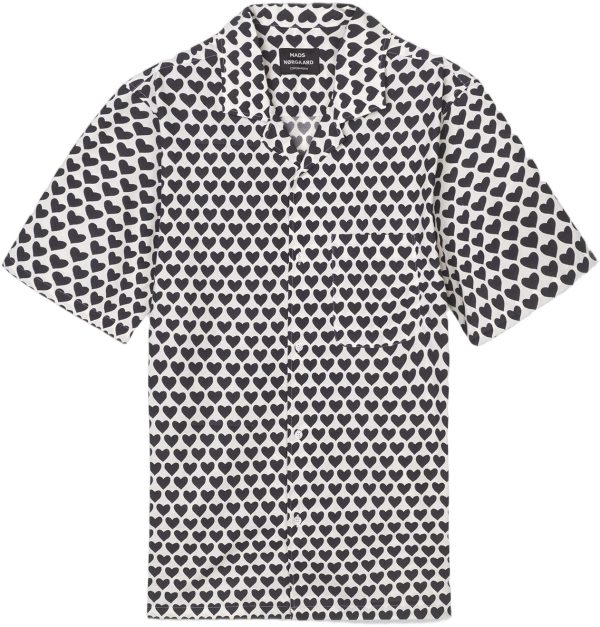 Prime Cotton Poplin Kenji Harts AOP Shirt SS