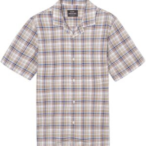 Loose Cotton Check Kenji Shirt SS