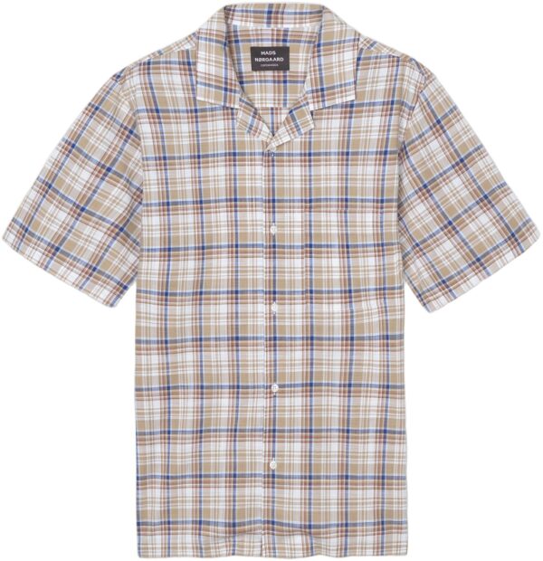 Loose Cotton Check Kenji Shirt SS