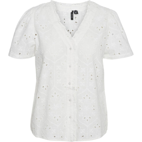 VERO MODA dame skjorte VMIRINA - Snow white