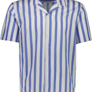 Cot/lin Striped Resort S/S