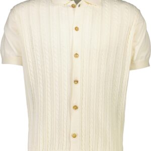 Knitted S/S Cable Cardigan
