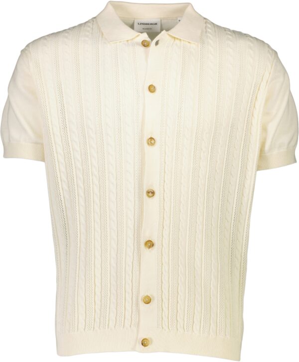 Knitted S/S Cable Cardigan